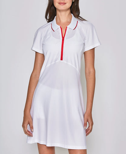 MESH ZIP PERFORMANCE DRESS