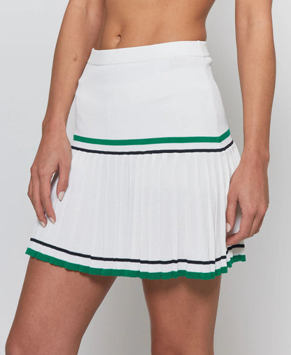 KNIFE PLEAT KNIT SKIRT