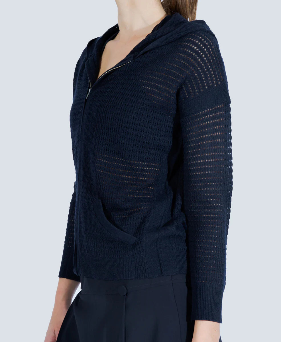 POINTELLE HOODIE