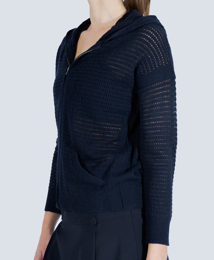 POINTELLE HOODIE