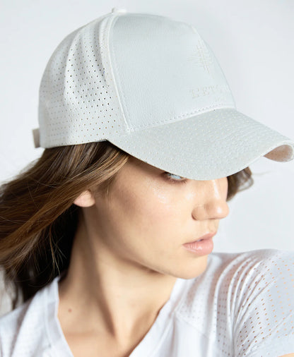 PERFORATED LEATHER HAT