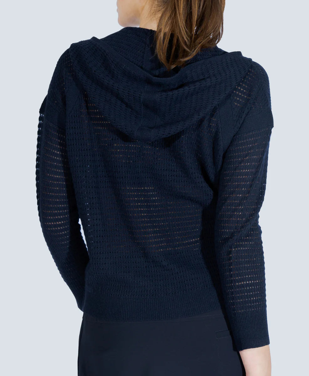 POINTELLE HOODIE