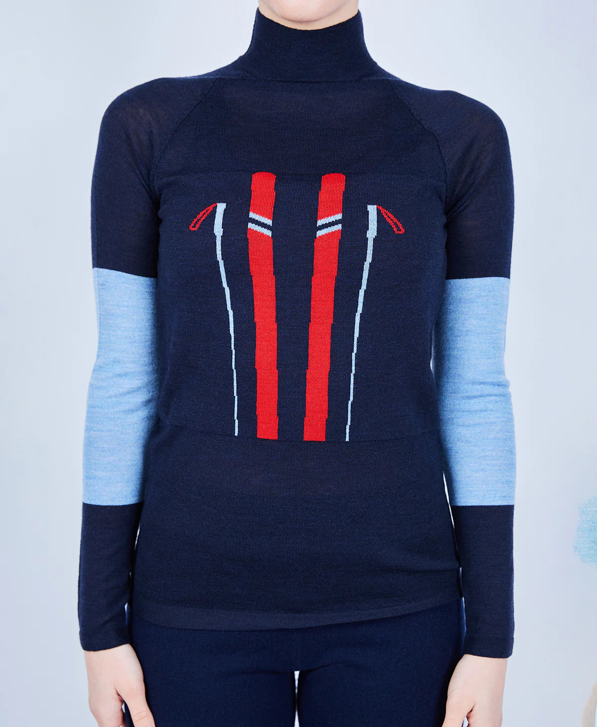 MERINO MOCK NECK SWEATER