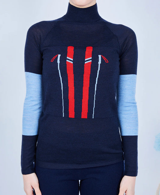 MERINO MOCK NECK SWEATER