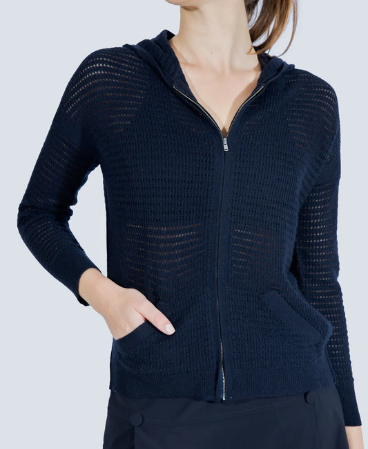 POINTELLE HOODIE